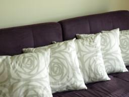 Pillow Cover White Pale Grey Beige Abstract Roses Decorative Pillow For Throw Pillows Floor Cushions Accent Pillows - thumbnail 1