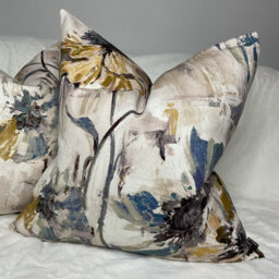 Floral Cushion Cover Pillow Prestigious Textiles Designer Fabric Multicoloured Made in UK Double Sided - thumbnail 1