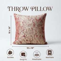 Red Velvet Cushion Covers 18x18 - thumbnail 2