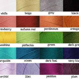 Rainbow Crochet Baby Blanket - Handmade Acrylic Afghan, Autumn Colors Handmade By Rockinlola - thumbnail 4