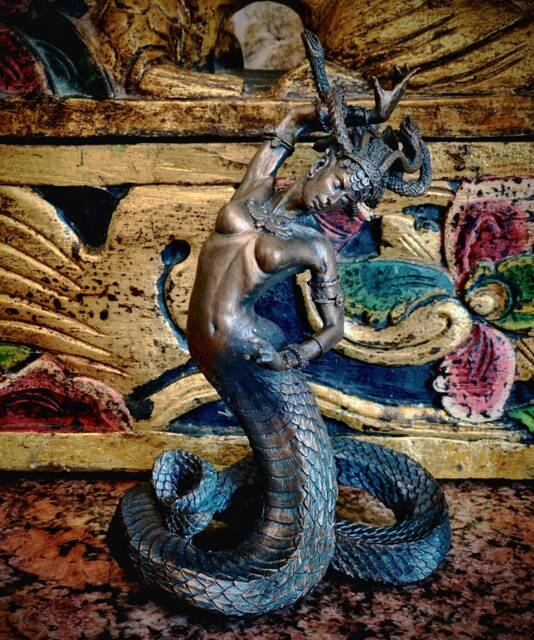 Medusa Statue, Half Scale Resin Sculpture -. Mythological Creature Figurine - Myths & Legends Character Statue Fantasy Art Lover Gift - image 1