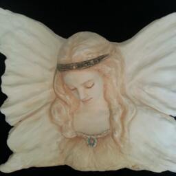 Venetian Faerie Guardian Sculpture Plaque - Lisa Azzano Sculptures - thumbnail 2