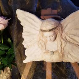 Venetian Faerie Guardian Sculpture Plaque - Lisa Azzano Sculptures - thumbnail 4