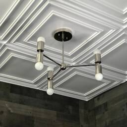Evander Modern Sputnik 6 Light Mid Century Industrial Ceiling Chandelier - thumbnail 4