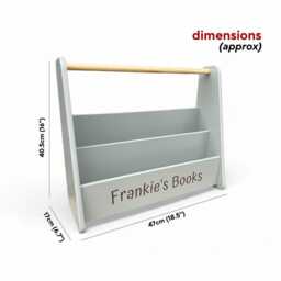 Personalised Kids Bookcase - Custom Engraved Children's Book Storage - thumbnail 2