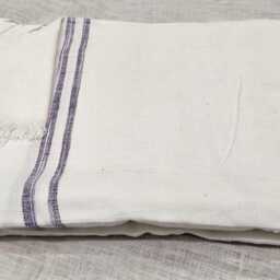 Handspun Khadi Cotton Bath Towel Indian Handwoven Beach Towel - thumbnail 4
