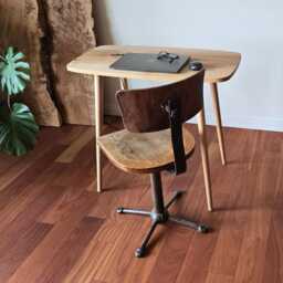 Brutalist Writing Desk, Wooden Workspace, Home Office, Ho, Tight Spaces, Das B??ro, For Poets, Brutalism - thumbnail 3