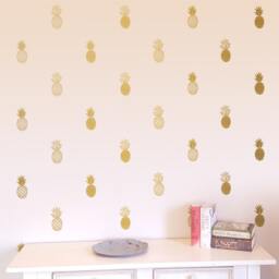 Pineapple Wall Decals - Decals, Decor, Gift, Gift For Her, Stickers, Art - thumbnail 3