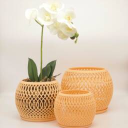 Bomi Planter Trio By Alt?? Small, Medium & Large - Set Of 3 - thumbnail 3