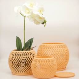 Bomi Planter Trio By Alt?? Small, Medium & Large - Set Of 3 - thumbnail 2