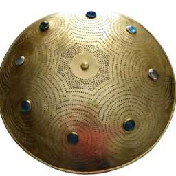 Flush Mount Ceiling Light Moroccan Brass - Hand-Pierced Silver - thumbnail 2