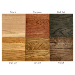 Handcrafted Round Oak Wall Mirror Modern Solid Wood Frame - thumbnail 4