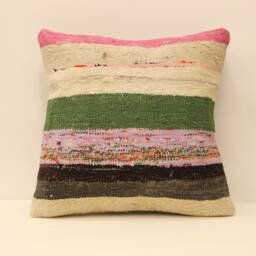 Kilim Pillow, Sofa Pillow Boho Pillow, Handwoven Pillow, 18x18 - 45x45 cm Minimalist Decorative Pillow, Cushion Cover Throw Pillow 4Kbf-437