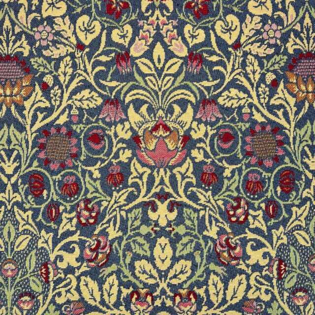 Custom Made William Morris Violet & Colombine Blackout/Lining Curtains 3 - image 1