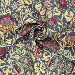 Custom Made William Morris Violet & Colombine Blackout/Lining Curtains 3 - thumbnail 3