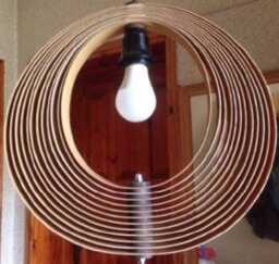 Sunset. Unique Handmade Ceiling Light - thumbnail 3