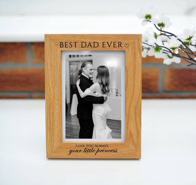 Personalised Dad Gifts, Fathers Day Frame, Day Gift From Kids, Custom Photo Personalized Photo Frame