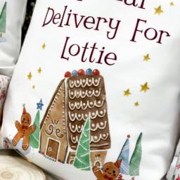 Personalised Christmas Sack, Linen Or Cotton - thumbnail 4
