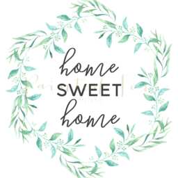 Home Sweet Print, Sign, Digital Instant Download, Printable Wall Art - thumbnail 3