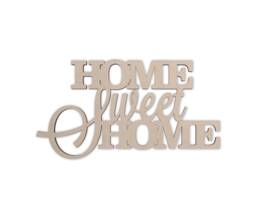 Home Sweet Wood Cutout Unfinished Wall Decor - thumbnail 1