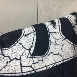 Handwoven Silk Ikat Pillow Cover, 12x20, Modern Home Decor - thumbnail 2