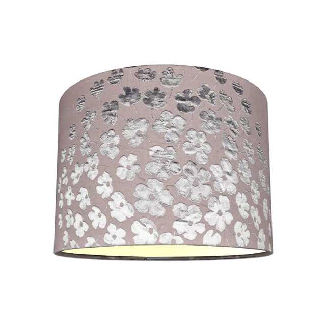 Lampshades in Laura Ashley Coco Amethyst Fabric Handmade Various Sizes Free Delivery - image 1