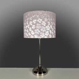 Lampshades in Laura Ashley Coco Amethyst Fabric Handmade Various Sizes Free Delivery - thumbnail 4