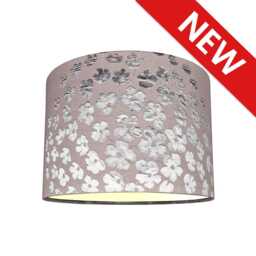 Lampshades in Laura Ashley Coco Amethyst Fabric Handmade Various Sizes Free Delivery - thumbnail 2