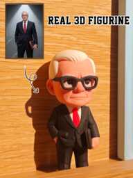 Personalized Boss Figurine - Custom 3D Printed Mini Figure From Photo Gift For Colleagues, Managers & Office Desk Decor, Christmas Gifts