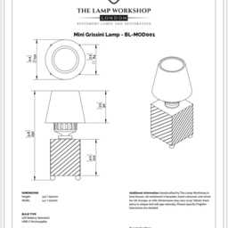 The Mini Grissini Battery Lamp - thumbnail 3