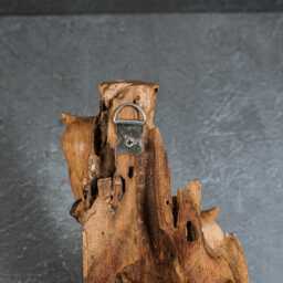 Handmade Wooden Owl Wall Decor Rustic Indonesian Wood Art 8 - thumbnail 4