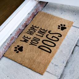 We Hope You Like Dogs - Dog Doormat Cute Animal Lover Gift Funny - thumbnail 2