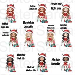 Personalised Christmas Tree Ornament Decoration Kids Daughter Granddaughter Niece Sister Mum Stocking Filler Eve Box Keepsake Gift - thumbnail 2