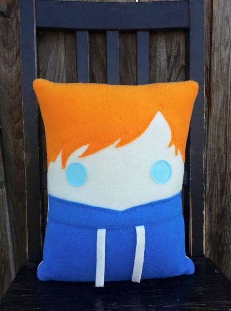 Ed, Portrait Pillow, Singer, Musician, Plush, Cushion
