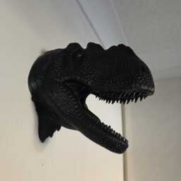 Yangchuanosaurus Art - Dinosaur Wall 3D Printed - thumbnail 3