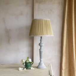 Cotton Lampshade Only - Boho Biscotti Colour Block Print Inside Lamp Shade Easy Fit Table - thumbnail 4
