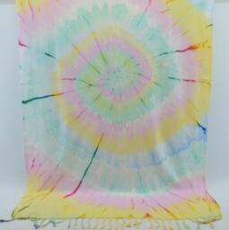 Batik Towel, Spa Towel, Turkish Towel, 38''x65 - thumbnail 1