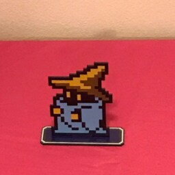 Final Fantasy Black Mage Sprite - Nintendo Inspired - thumbnail 3