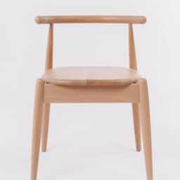 Modern Wooden Dining Chairs - Handcrafted Oak, Scandinavian Style For Living Room & Kitchen - thumbnail 2