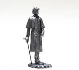 Tin 54mm Sherlock Holmes. Holmes Stories. Sir Arthur Conan Doyle 132 Scale Metal Figurine - thumbnail 1