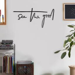 See The Good Metal Wall Art Modern Bedroom Decor - thumbnail 2