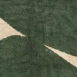 Modern Moroccan Rug - Olive Green & Creamy Handmade Wool Shag Area Rug, Beni Ourain Inspired Carpet - thumbnail 3
