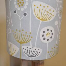 Orange Bergen Scandi Lampshade, Table Lampshade Ceiling Pendant County - thumbnail 3