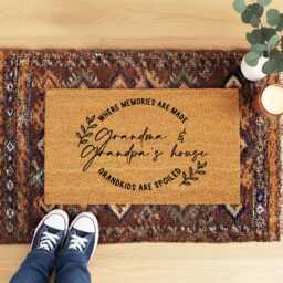 "Personalized Grandparents Doormat - " - thumbnail 2