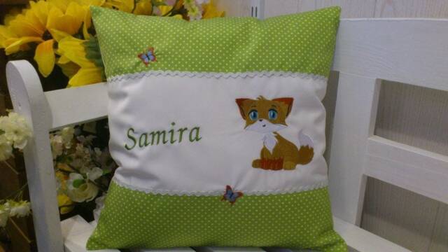 Pillow With Name Fox Baby - image 1