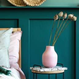 Half Wall Nordic Panelling Kit 110cm High Mdf Batten & Rail With Free Shelf - thumbnail 3