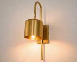 Radiate Warmth With The Serene Shimmer Of Gold Brass - thumbnail 1