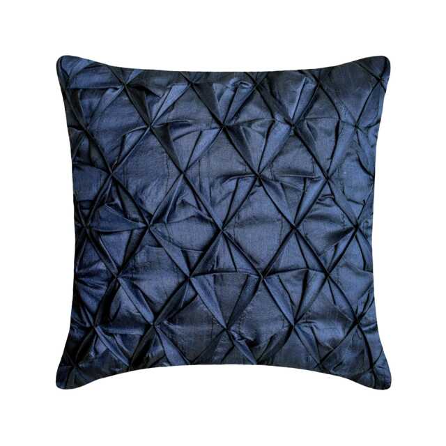 "Designer Navy Blue Cushion Pillow 16""x16" - image 1
