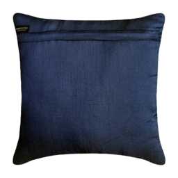 "Designer Navy Blue Cushion Pillow 16""x16" - thumbnail 3