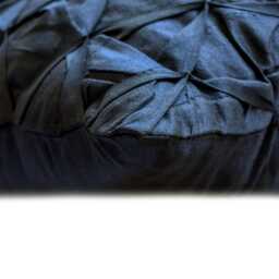"Designer Navy Blue Cushion Pillow 16""x16" - thumbnail 2